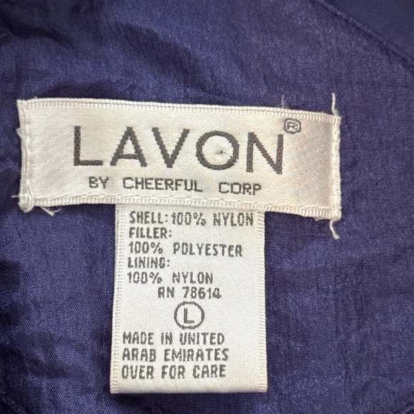 Vintage '93 LAVON Ski Tracksuit w Breckenridge Ski Logo Women Sz L Purple Aztec - Picture 9 of 12